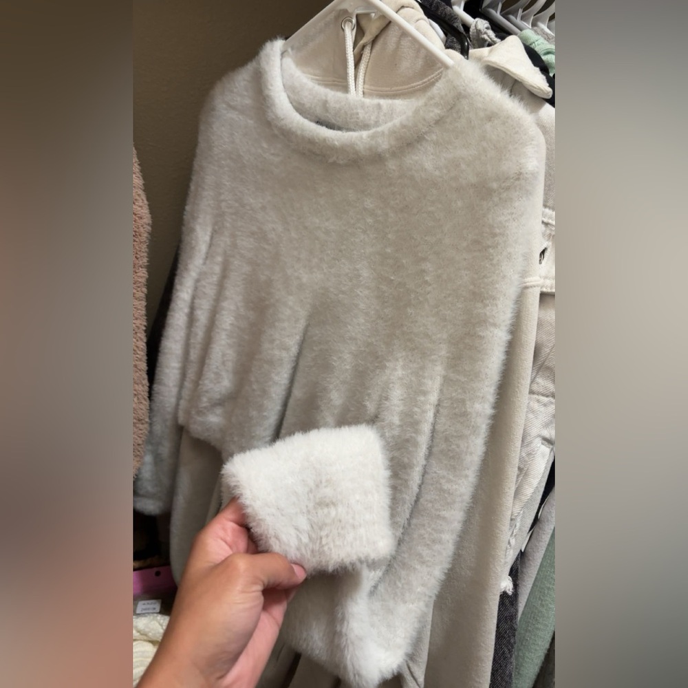 Cozy White Sweater